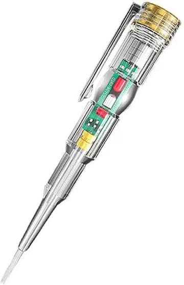 Intelligent LED Photometer Test Pen Voltage Detector Voltmeter 24-250V